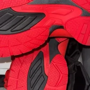 Balenciaga | Shoes | Balenciaga Red Tourist Twostrap Ripstop  display picture 3